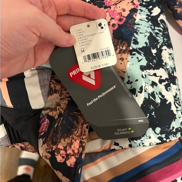 NWT FP Movement Women's Bunny Slope Printed Puffer Jacket - Picture 6 of 10